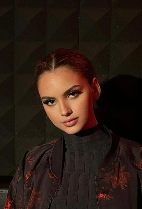 Layana Calissa dramatic studio portrait